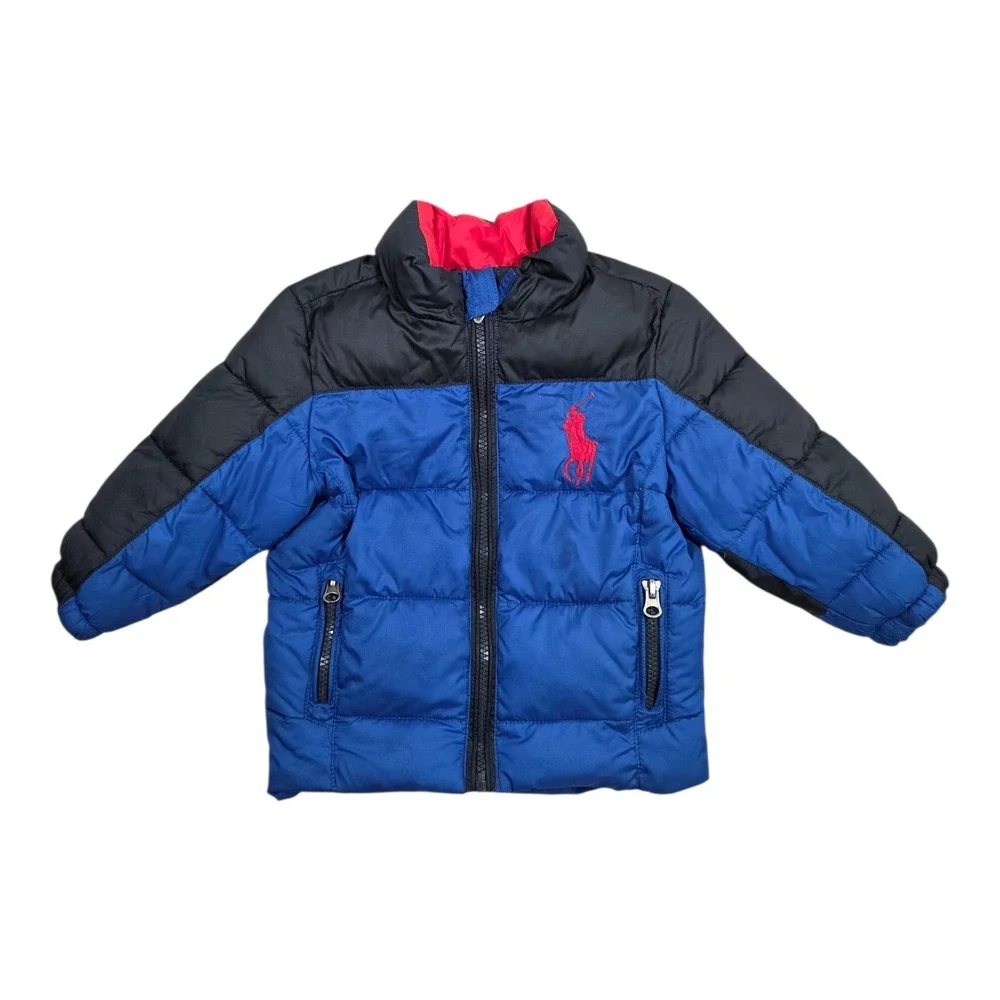 Polo Ralph Lauren Down Jacket Puffer Coat‎ Kids 24M Baby Toddler